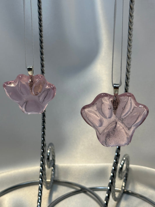 Maine Coon Paw Prints pink, Maine Coon Size, Handmade Pink Paw Prints, Cat Lover Gift, Home Decor, Pink Toe Beans