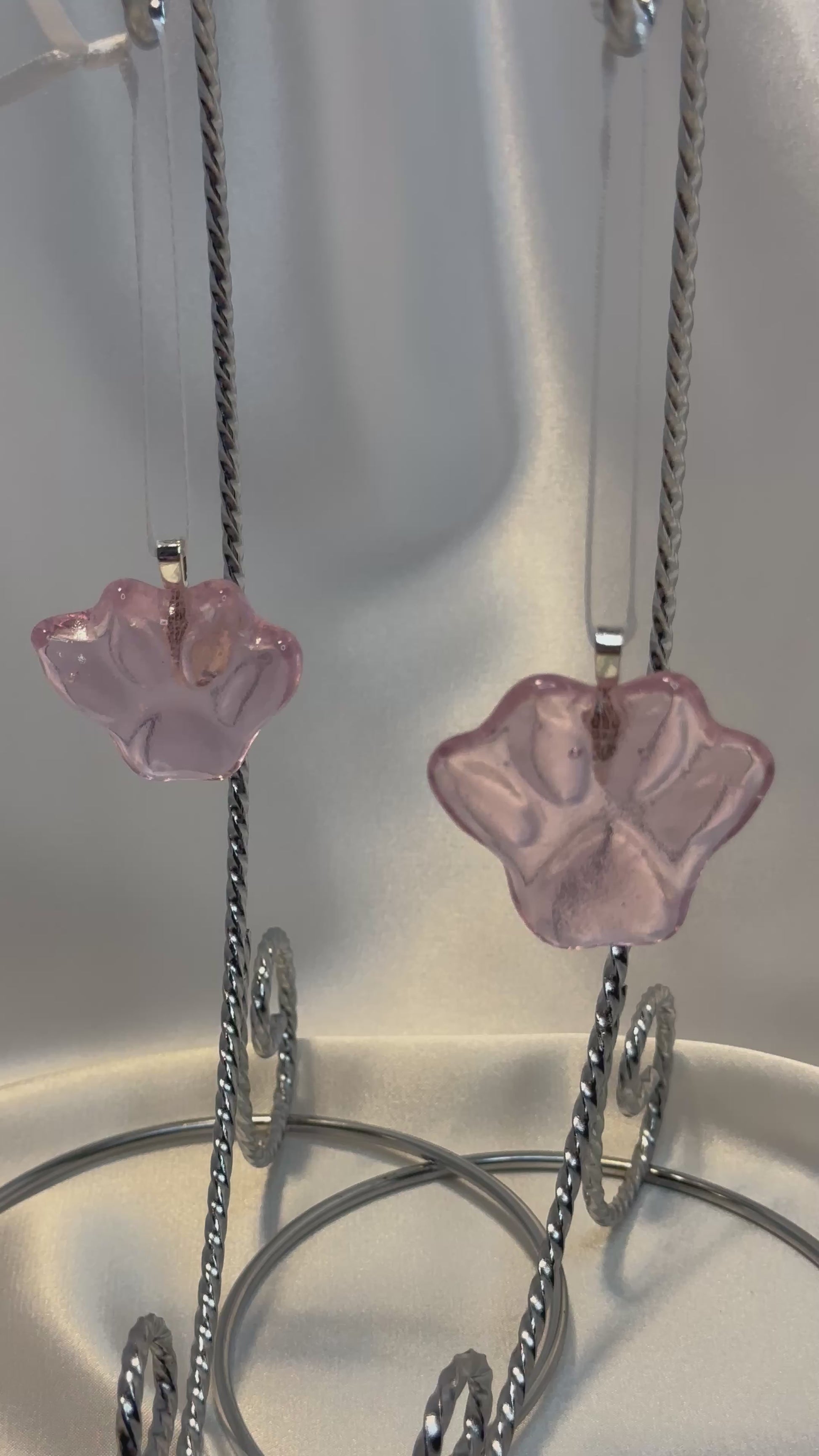 Cat Paw Prints pink, Regular Cat Size, Handmade Pink Paw Prints, Cat Lover Gift, Home Decor, Pink Toe Beans. Pendant or suncatcher.
